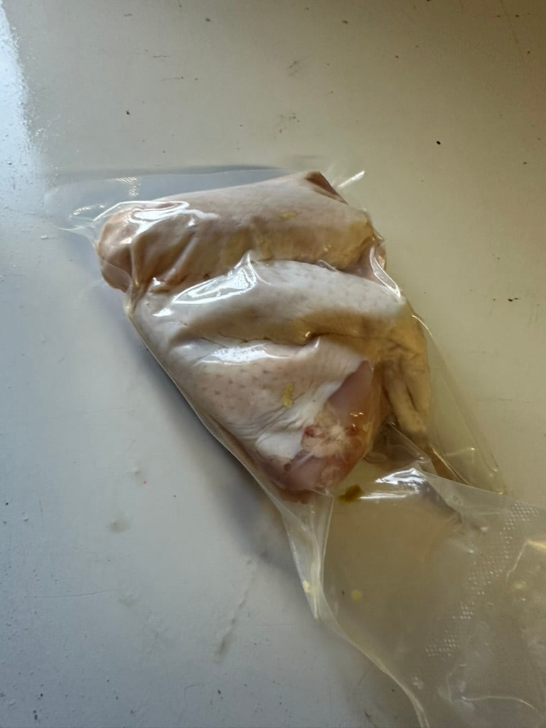 Poulet en quartiers